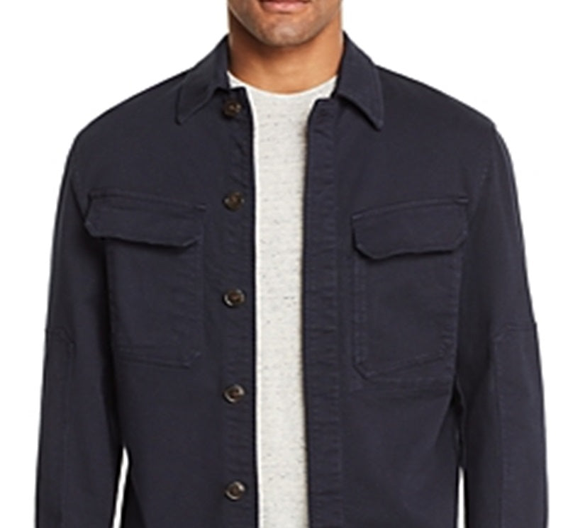 Michael Kors Men's Geac De Primvar toamn Jaket Blue Size Medium