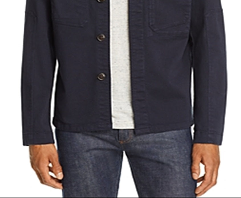 Michael Kors Men's Geac De Primvar toamn Jaket Blue Size Medium