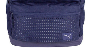 Puma Men's Generator Logo Active Zip Backpack Blue Size Regular