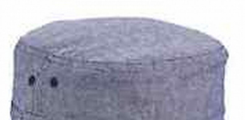 B Block Men's Chambray Reversible Bucket Hat Blue Size X-Large