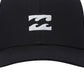 Billabong Men's All Day Logo Embroidered Snapback Hat Black Size Regular
