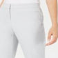 Alfani Women's Straight Leg Capri Pants Gray Size 4