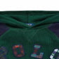 Ralph Lauren Toddler Boy's Knit Waffle Hooded Thermal Green Size 4T