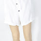 Style & Co Women's Shorts Mid Rise Drawstring White Size Small