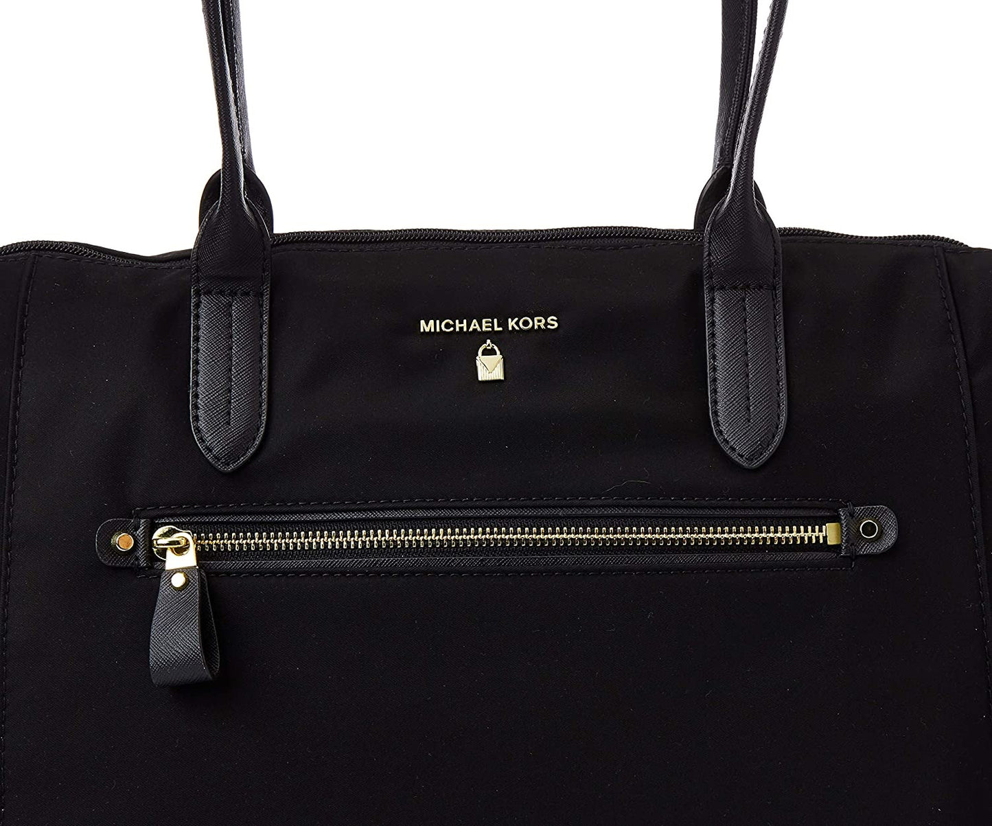 Michael Kors Women's Nylon Kelsey Large Top Black One Size