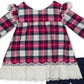 Rare Editions Baby Girl's 2 Pc Plaid Tunic & Leggings Set Pink Size 6-9MOS