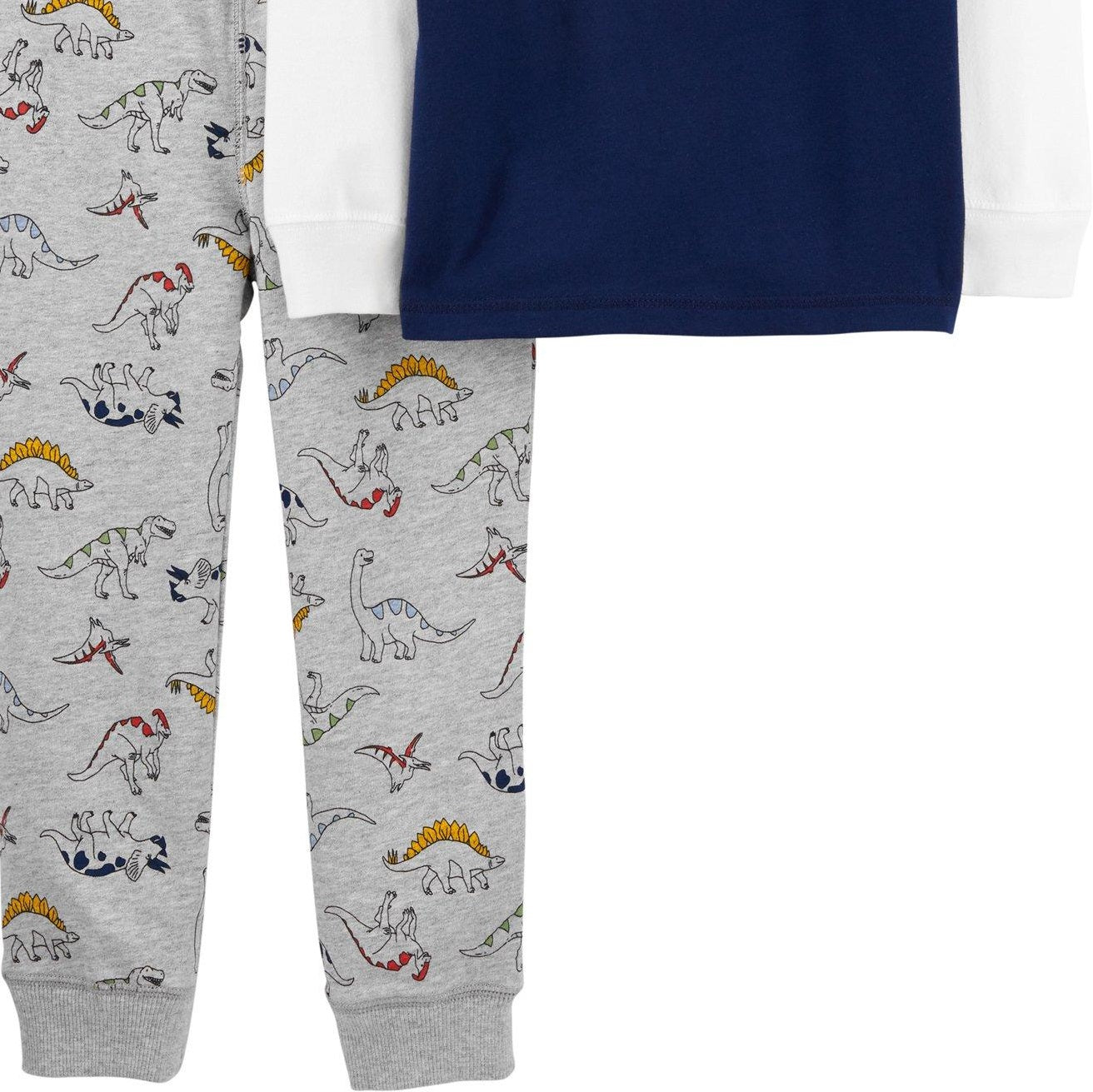 Carter's Baby Boy's 2 Pc Cotton T-Rex-Print T-Shirt & Printed Pants Set Blue Size 9MOS