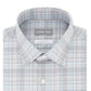 Michael Kors Men's Plaid Collared Dress Shirt Gray Size 32-33