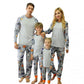 Family Pajamas Women's Set Sleepwear Gray Size L
