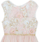 Rare Editions Toddler Girl's Sequin Embroidered Dress Pink Size 2T
