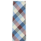 Nautica Men's Plaid Satin Neck Tie Red Size Regular