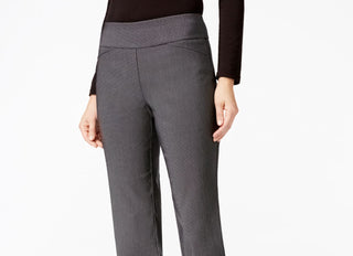 Charter Club Women's Tummy control Skinny Gray Pants 10