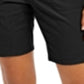 Style & Co Women's Bermuda classic coverage porkchop pocket Shorts Black Size 9