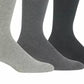 Polo Ralph Lauren Men's 3 Pk Performance Dress Socks Gray Size One Size