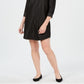 Karen Scott Women's Chambray Shirtdress Black Size Petite X-Large