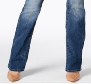 INC International Concepts Women's Bootcut Jeans Blue Size Petite