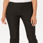 Charter Club Women's Cambridge Skinny Pull on Tummy Control Pants Brown Size 10