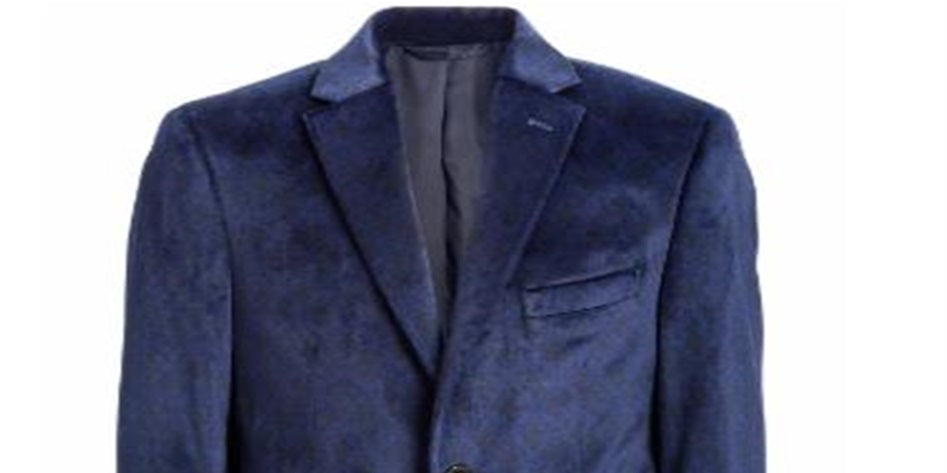 Ralph Lauren Big Boy's Classic Fit  Sport Coat Blue Size 18-R