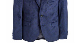 Ralph Lauren Big Boy's Classic Fit  Sport Coat Blue Size 18-R