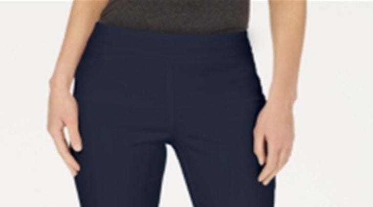 Charter Club Women's Pull on Bermuda Shorts Blue Size XL