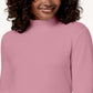 Karen Scott Women's Cotton Mock Neck Top Pink Size XXL