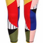 Ideology Big Girl's Color blocked High Rise Ankle Leggings Multi Size M