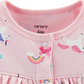Carter's Baby Girl's Creeper Pink Size 9 MOS
