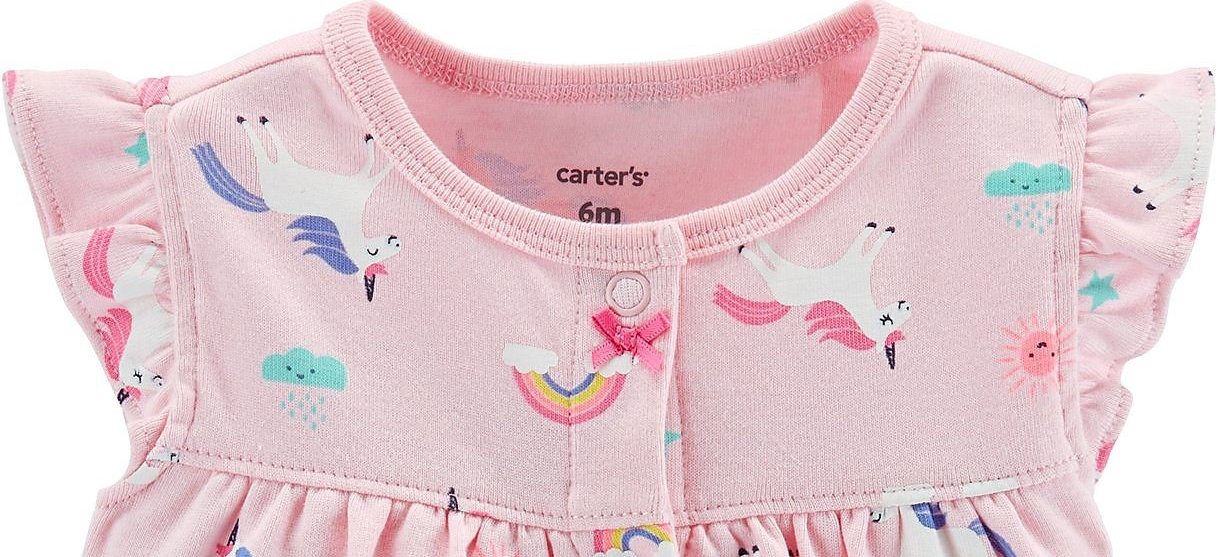 Carter's Baby Girl's Creeper Pink Size 9 MOS