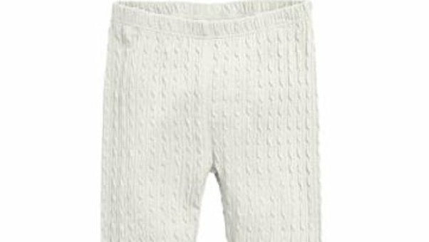 First Impressions Toddler Girl's Textured Leggings White Size 3 T