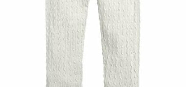 First Impressions Toddler Girl's Textured Leggings White Size 3 T