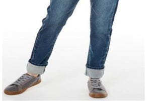 Epic Threads Big Boy's Sutton Slim Straight Fit Stretch Two Tone Jeans Blue Size 12