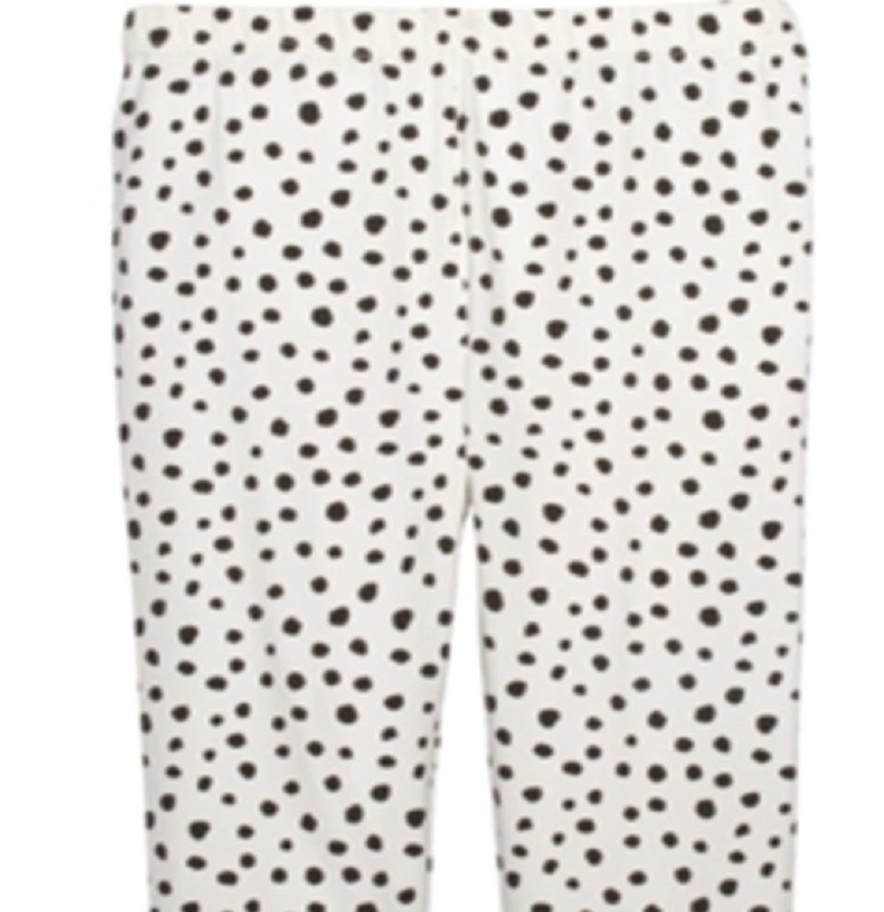 First Impressions Toddler Girl's Animal Print Leggings White Size 4T