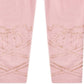 Epic Threads Toddler Girl's Glitter Bow Leggings Pink Size 2T