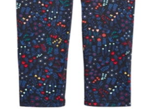 First Impressions Baby Girl's Floral Print Leggings Black Size -3-6M