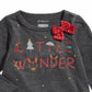 First Impressions Toddler Girl's Little Wonder Print T-Shirt Gray Size 4T