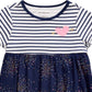 First Impressions Baby Girl's Confetti Print Striped Cotton Tunic White Size 6-9MOS