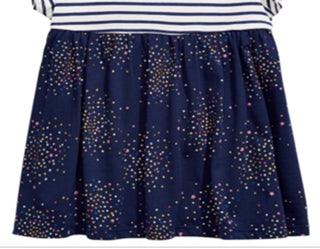 First Impressions Baby Girl's Confetti Print Striped Cotton Tunic White Size 6-9MOS