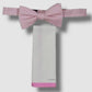 Tommy Hilfiger Men's Seersucker Stripe Bow Tie Pink size Regular