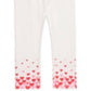 First Impressions Infant Girl's Heart Print Leggings White Size 6-9 M