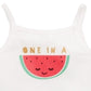 First Impression's Baby Girl's Watermelon Body Suit  White Size 6-9M