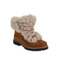 INC International Concepts Women's Pravale Lug Sole Cold Weather Booties Brown Size 6