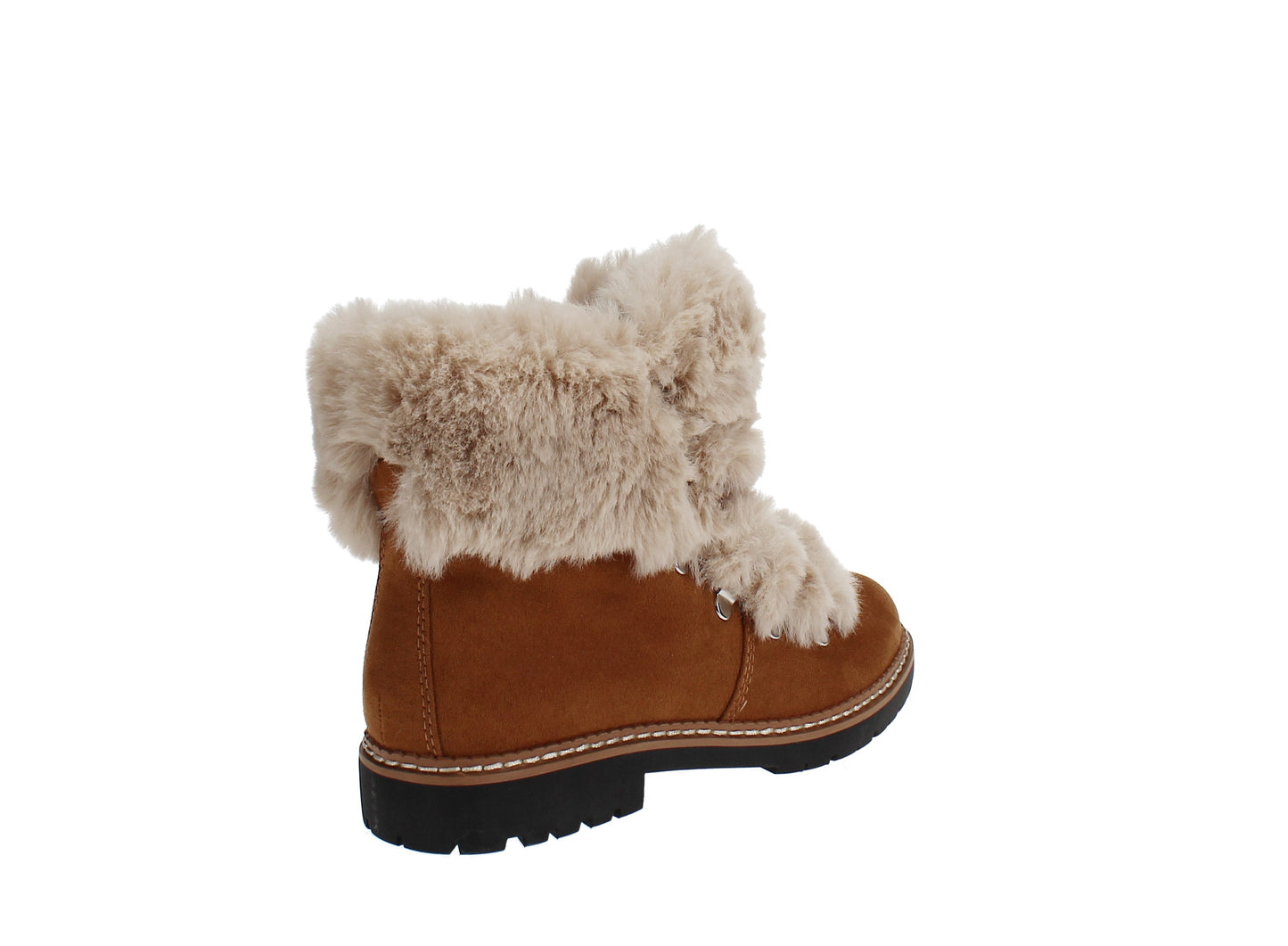 INC International Concepts Women's Pravale Lug Sole Cold Weather Booties Brown Size 6