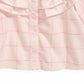 First Impressions Baby Girl's Cotton Ruffle Trim Windowpane Top Pink Size 6-9 M