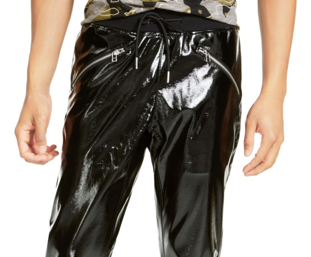 INC International Concepts Men's Classic Fit Joggers Black Size X-Small