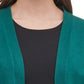 Tommy Hilfiger Women's Button Sleeve Cardigan Green Size X-Large
