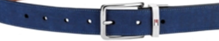 Tommy Hilfiger Men's Reversible Stretch Dress Belt Blue Size 32
