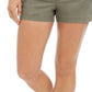 Style & Co Women's Chino Shorts Green Size 4