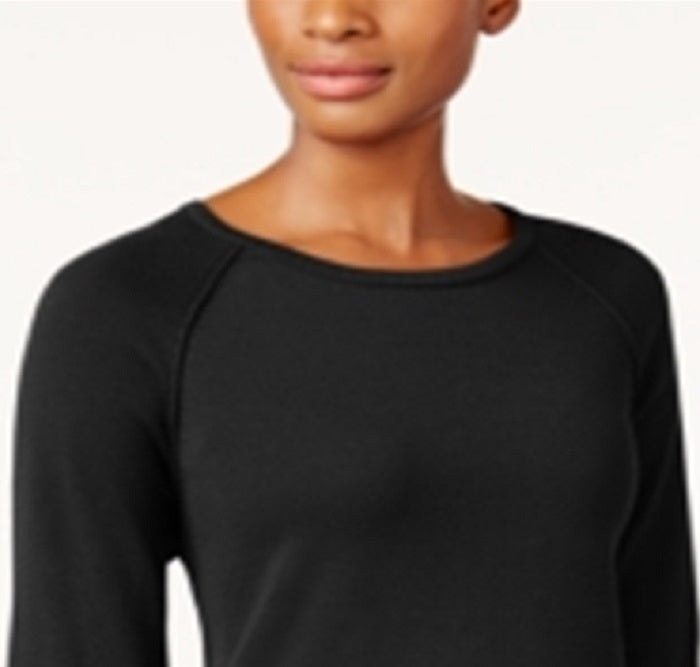 Karen Scott Women's Cotton Sweater Black Size Small