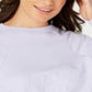 Nike Women's Get Fit Lux Crew Top Purple Size Medium