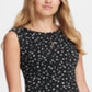 DKNY Women's Sleeveless MIDI Dress Black Size 8